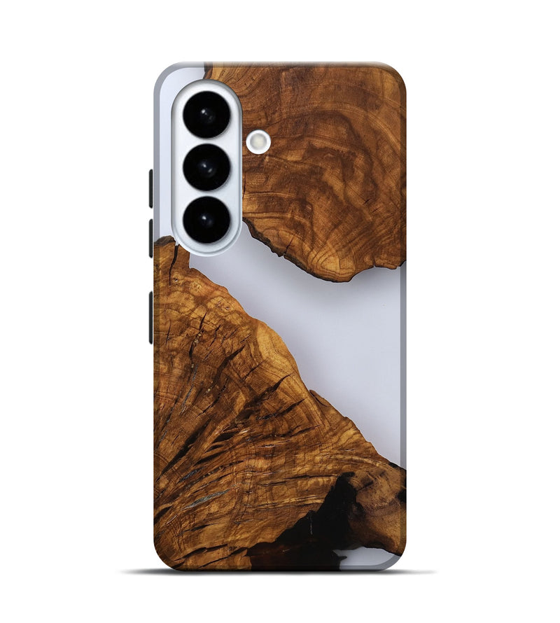 Galaxy S26 Wood Live Edge Phone Case - Hal (Clear, 817492)