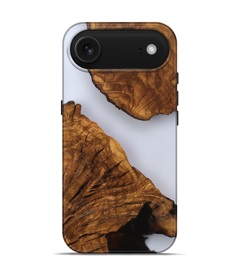 iPhone 17 Air Wood Live Edge Phone Case - Hal (Clear, 817492)
