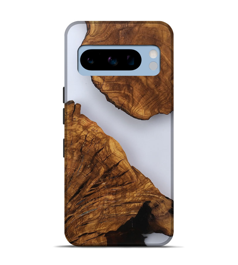 Pixel 8 Pro Wood Live Edge Phone Case - Hal (Clear, 817492)