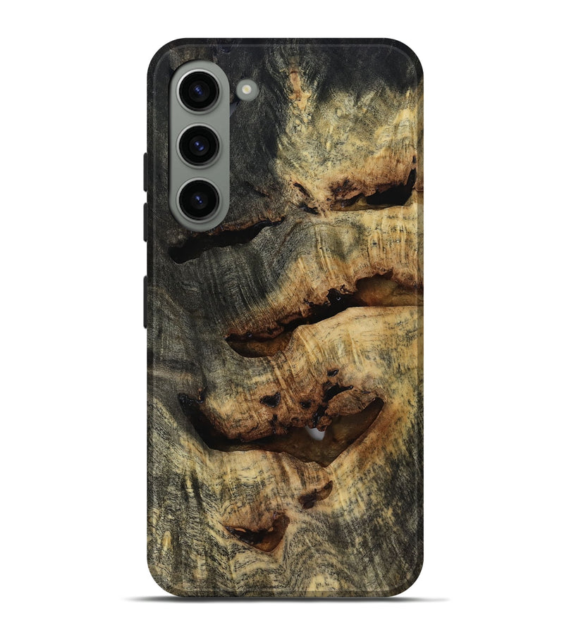 Galaxy S23 Plus Wood Live Edge Phone Case - Collins (Clear, 817495)