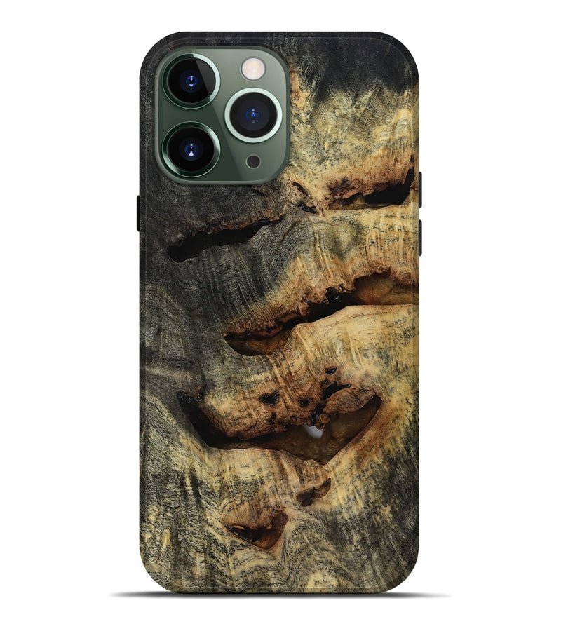 iPhone 13 Pro Max Wood Live Edge Phone Case - Collins (Clear, 817495)
