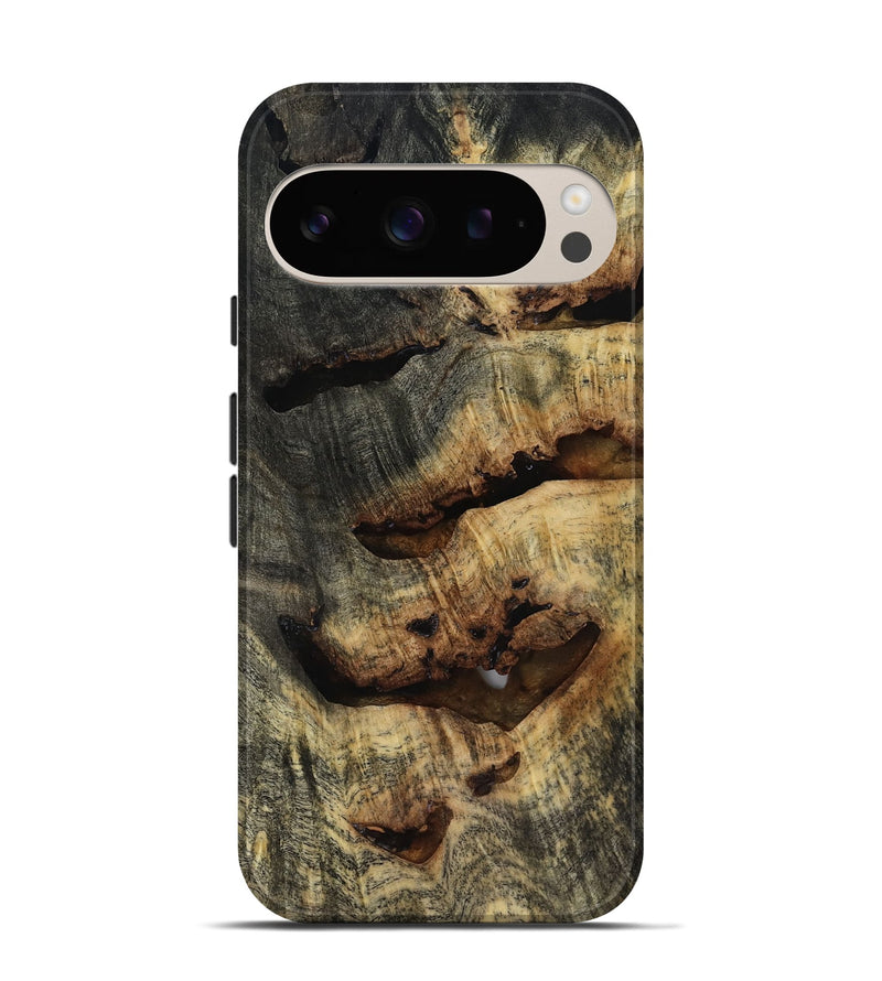 Pixel 9 Wood Live Edge Phone Case - Collins (Clear, 817495)