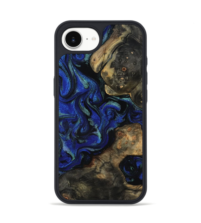 iPhone 16e Wood Phone Case - Scottie (Blue, 817505)