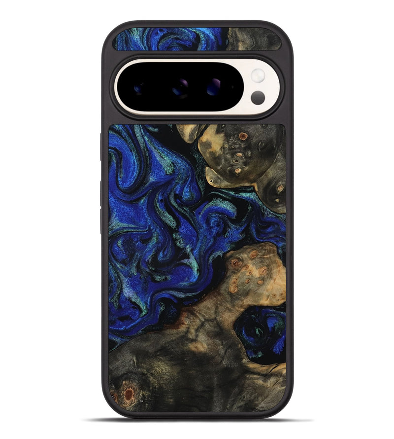 Pixel 9 Pro XL Wood Phone Case - Scottie (Blue, 817505)