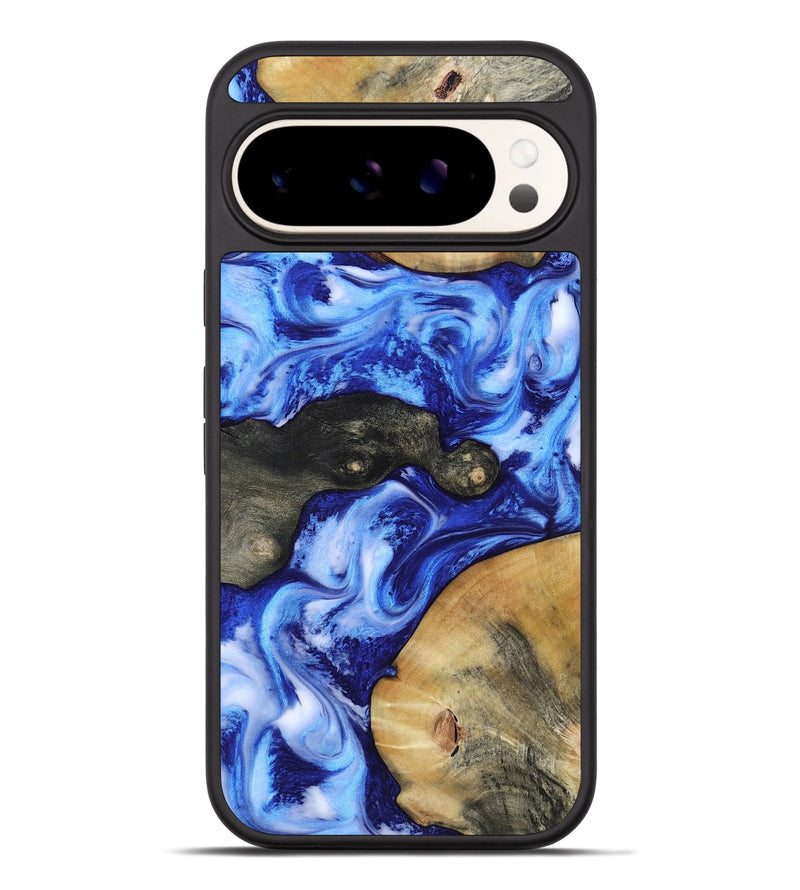 Pixel 9 Pro XL Wood Phone Case - Orrin (Blue, 817506)