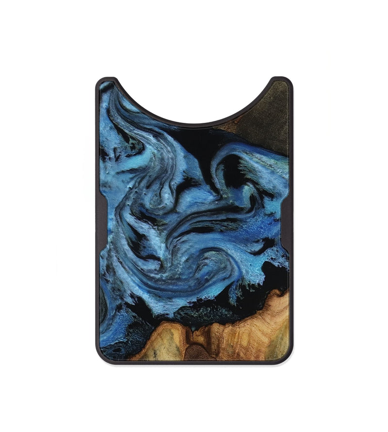 Alloy Wood Wallet - Kadeem (Blue, 817508)