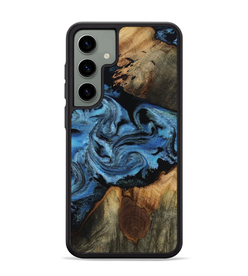 Galaxy S24 Plus Wood Phone Case - Kadeem (Blue, 817508)