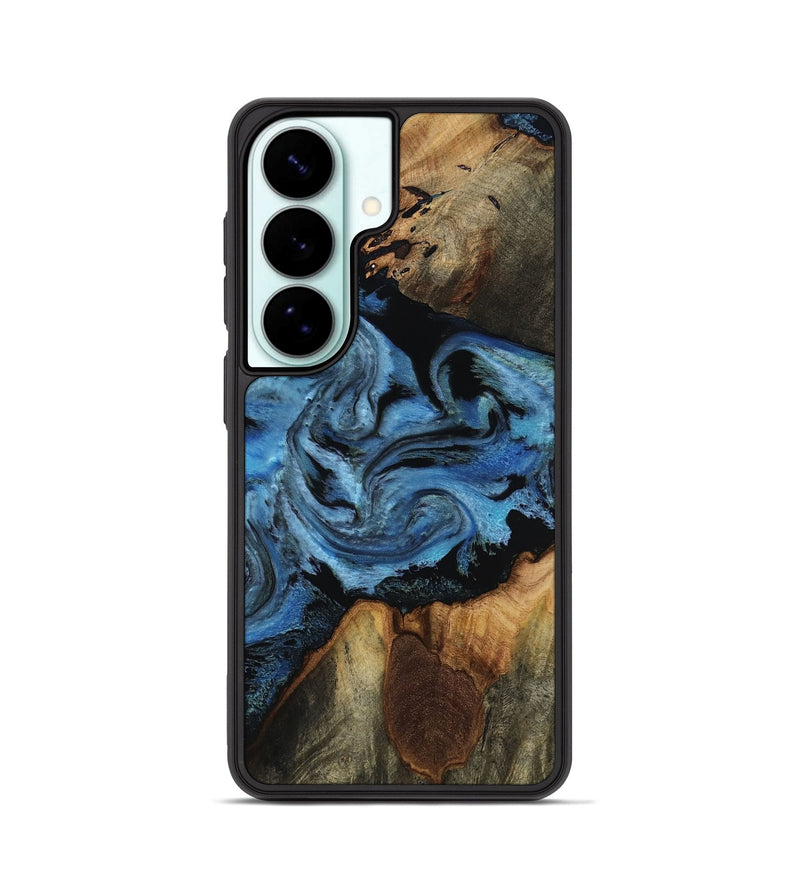 Galaxy S26 Wood Phone Case - Kadeem (Blue, 817508)