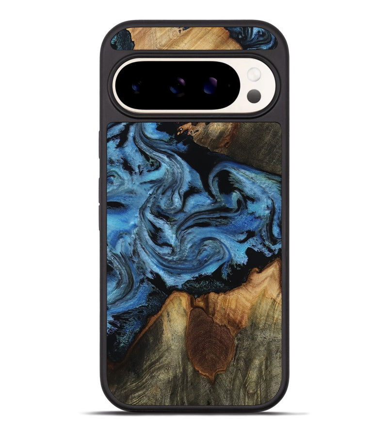 Pixel 9 Pro XL Wood Phone Case - Kadeem (Blue, 817508)