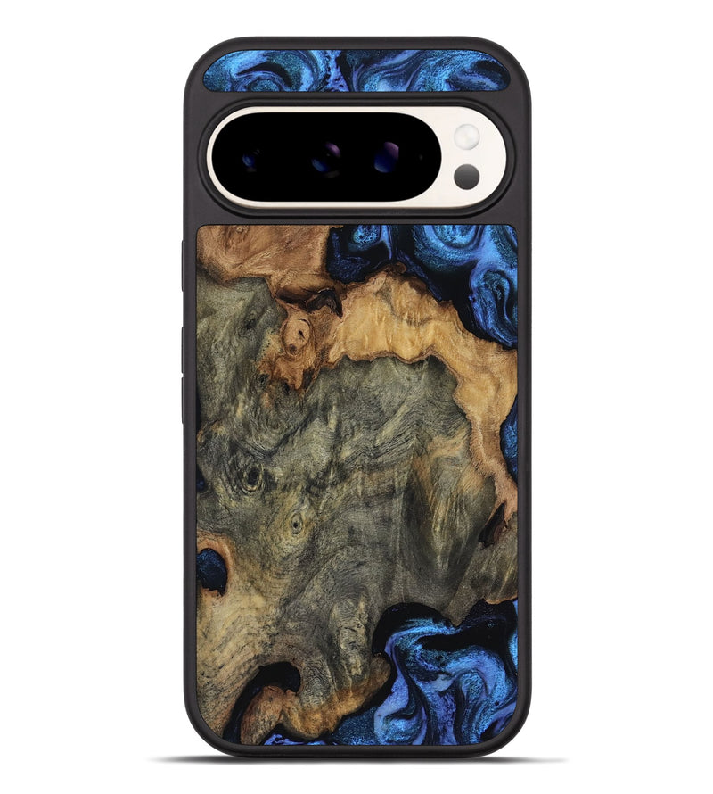 Pixel 9 Pro XL Wood Phone Case - Saige (Blue, 817511)