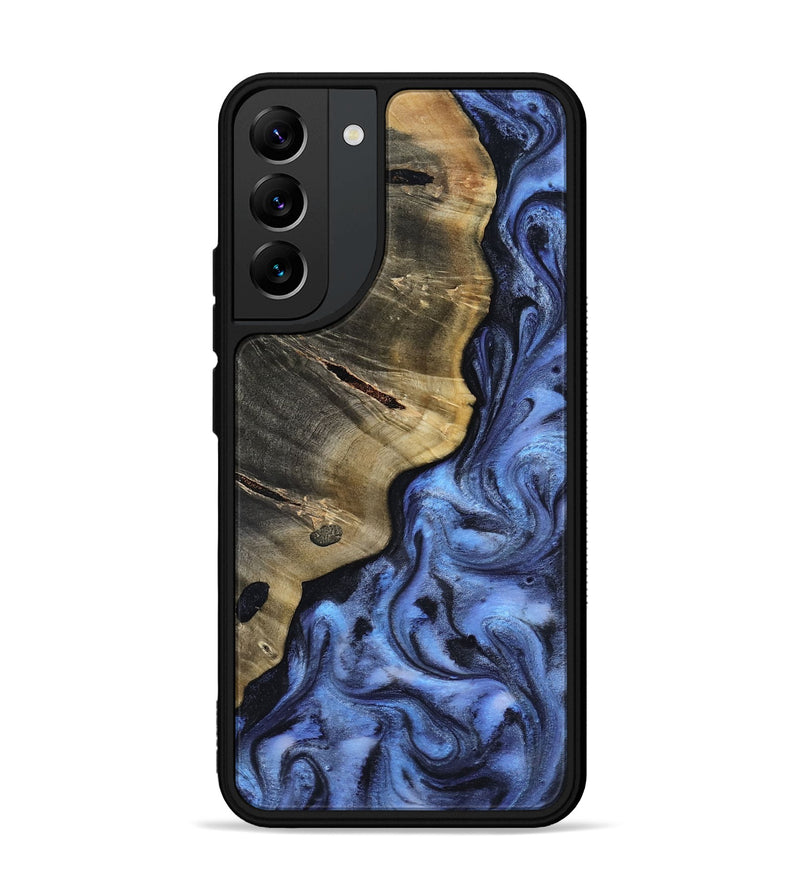 Galaxy S22 Plus Wood Phone Case - Baker (Blue, 817512)