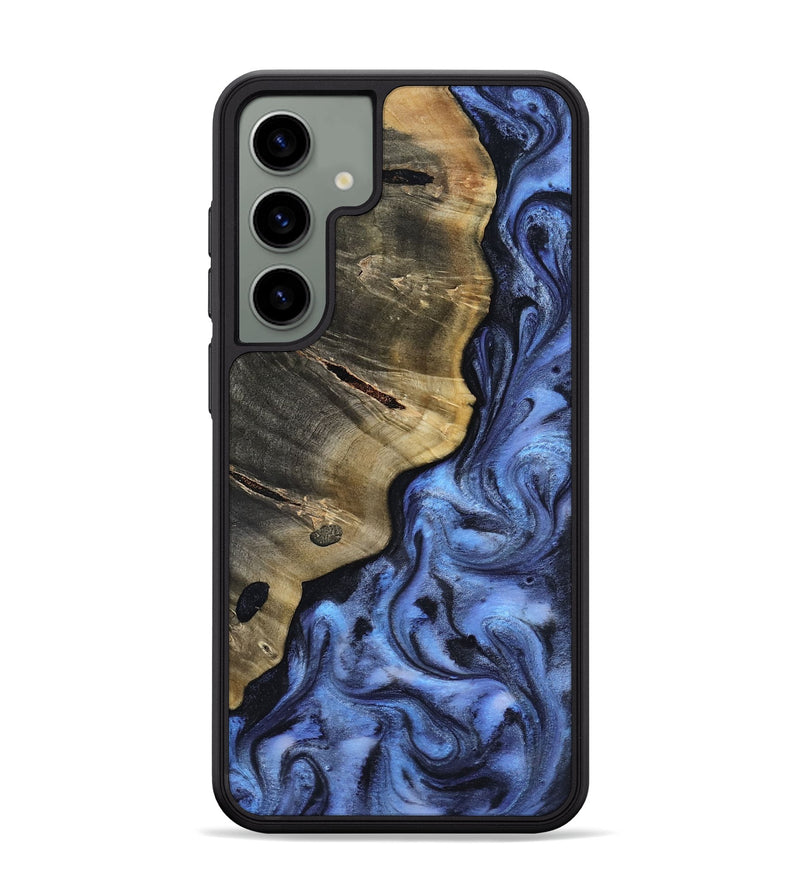 Galaxy S24 Plus Wood Phone Case - Baker (Blue, 817512)