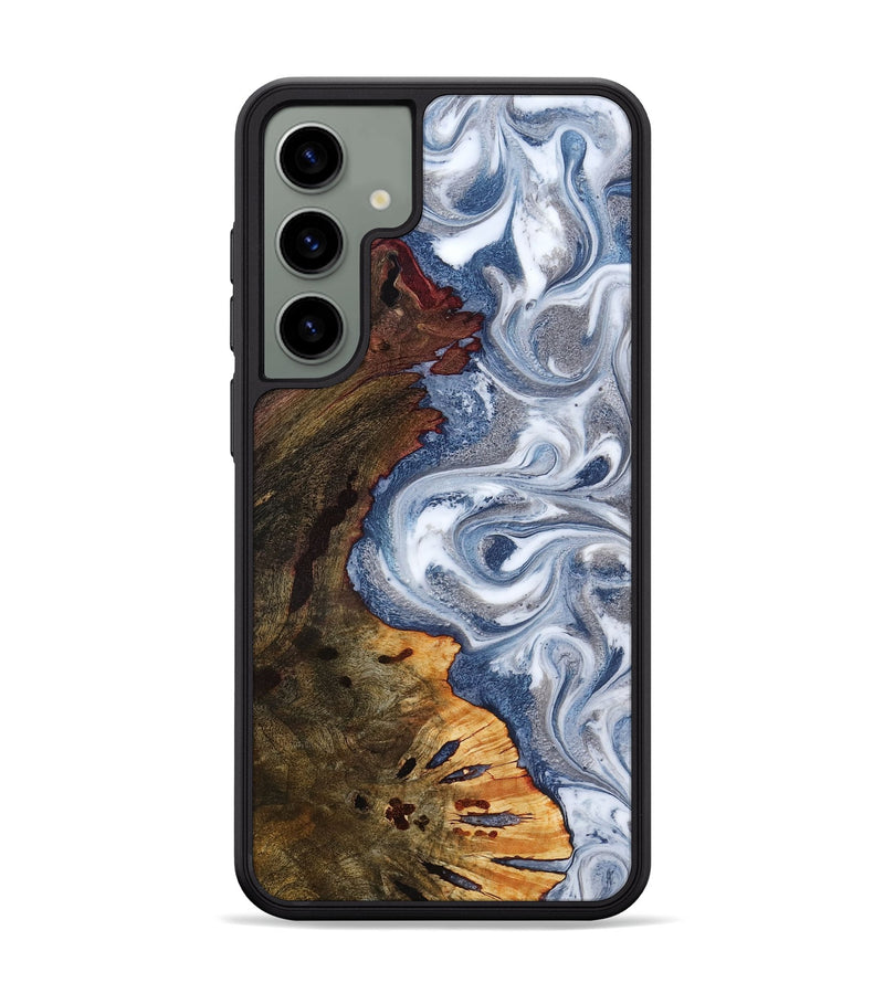 Galaxy S24 Plus Wood Phone Case - Maribel (Blue, 817513)