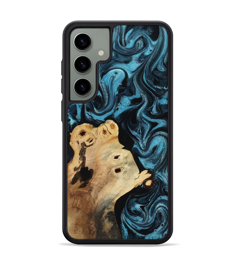 Galaxy S24 Plus Wood Phone Case - Maya (Blue, 817515)