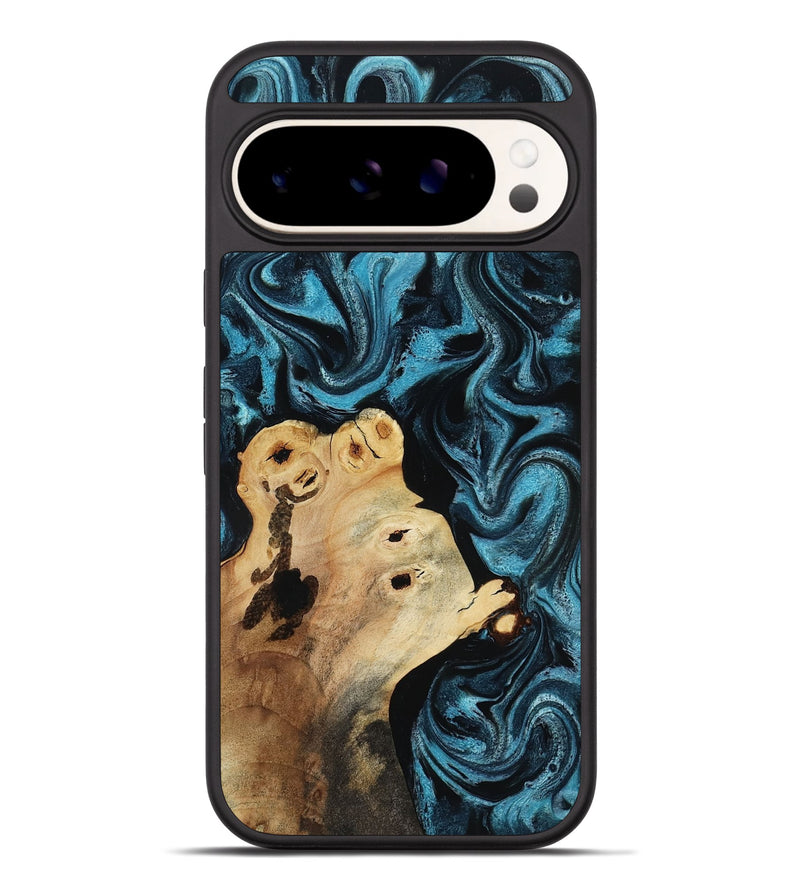 Pixel 9 Pro XL Wood Phone Case - Maya (Blue, 817515)