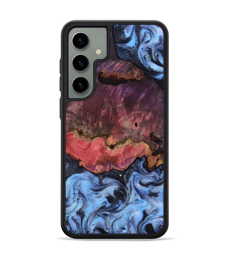 Galaxy S24 Plus Wood Phone Case - Chrissy (Blue, 817516)