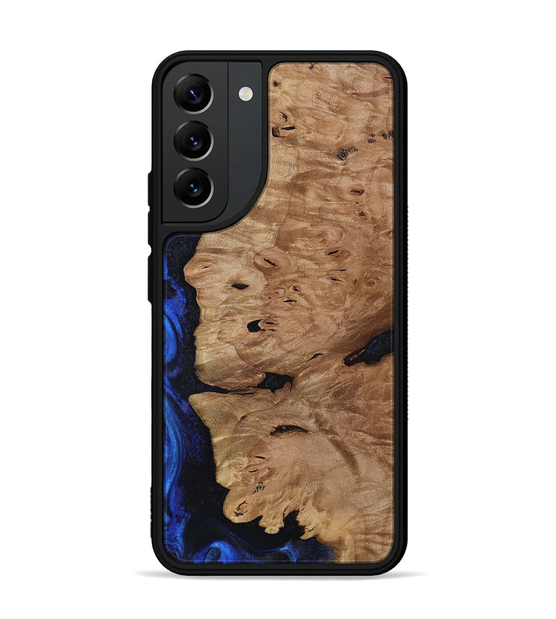 Galaxy S22 Plus Wood Phone Case - Jazmyn (Blue, 817517)