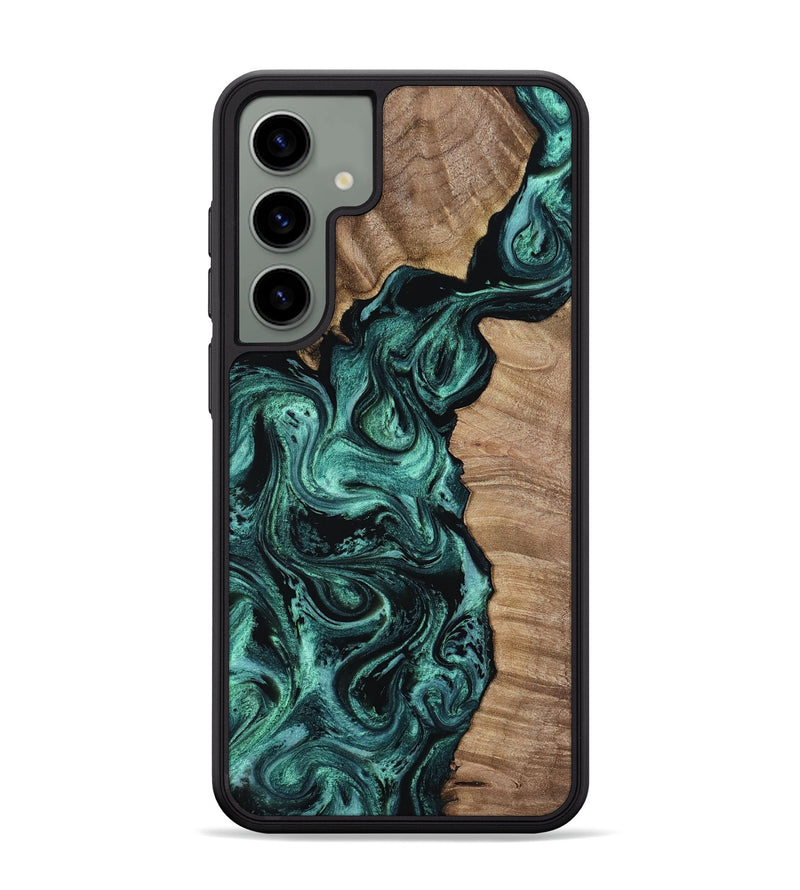 Galaxy S24 Plus Wood Phone Case - Layne (Green, 817519)
