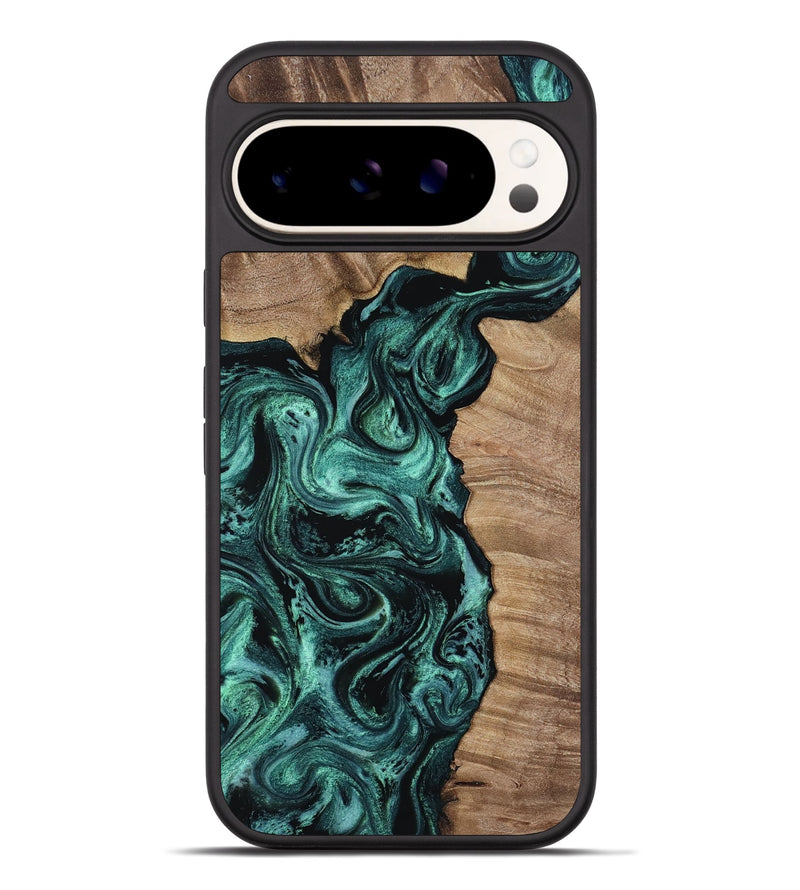 Pixel 9 Pro XL Wood Phone Case - Layne (Green, 817519)