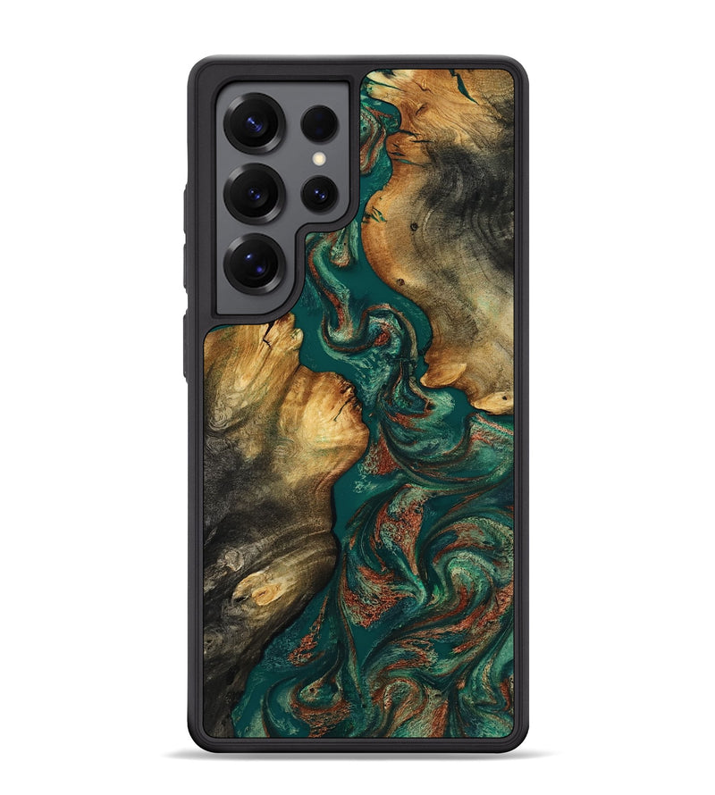 Galaxy S25 Ultra Wood Phone Case - Talia (Green, 817520)