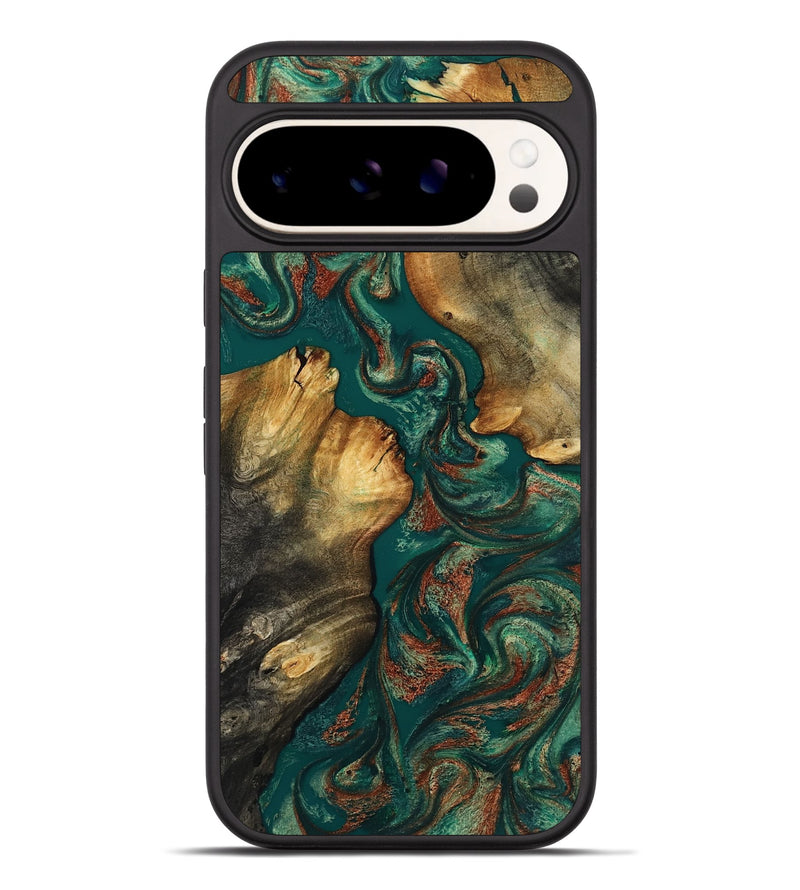 Pixel 9 Pro XL Wood Phone Case - Talia (Green, 817520)
