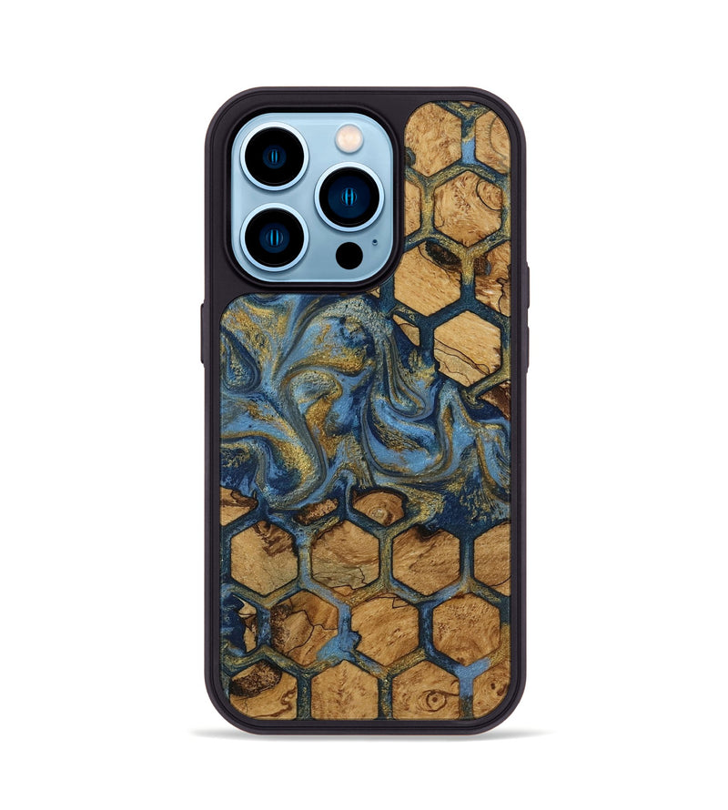 iPhone 14 Pro Wood Phone Case - Haywood (Pattern, 817528)