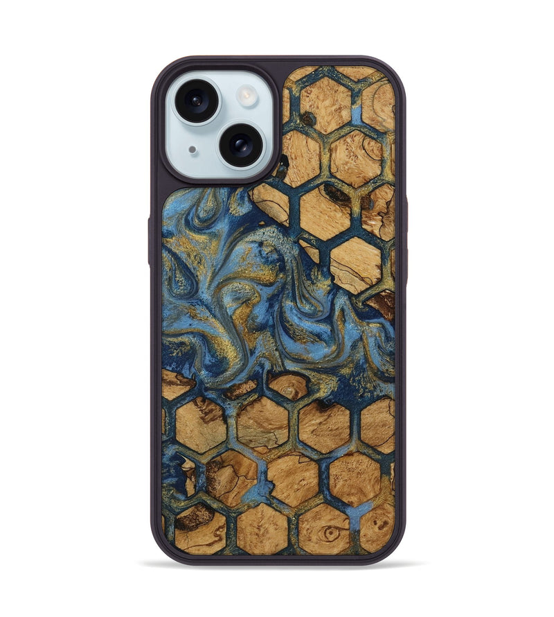 iPhone 15 Wood Phone Case - Haywood (Pattern, 817528)