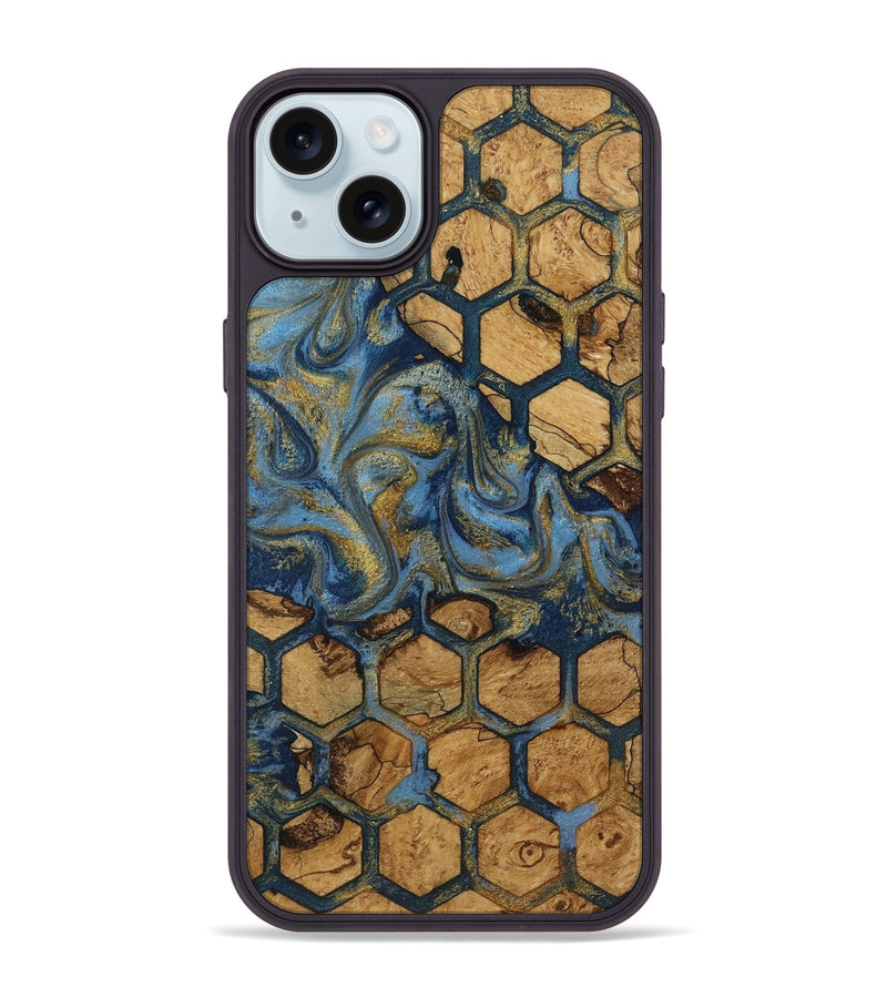 iPhone 15 Plus Wood Phone Case - Haywood (Pattern, 817528)