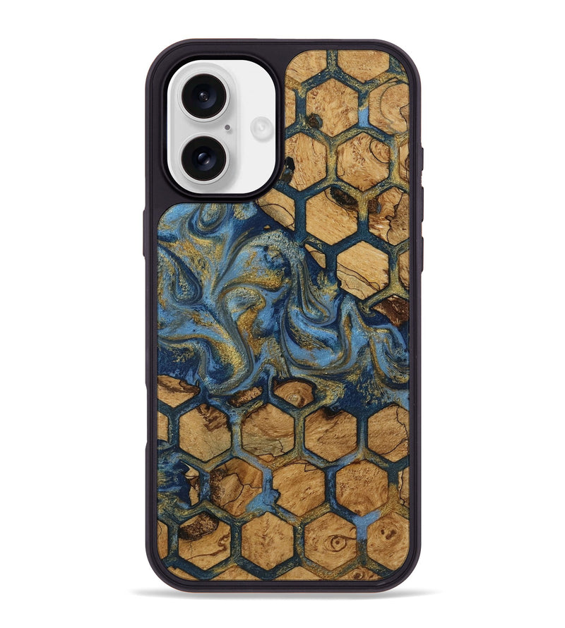 iPhone 16 Plus Wood Phone Case - Haywood (Pattern, 817528)