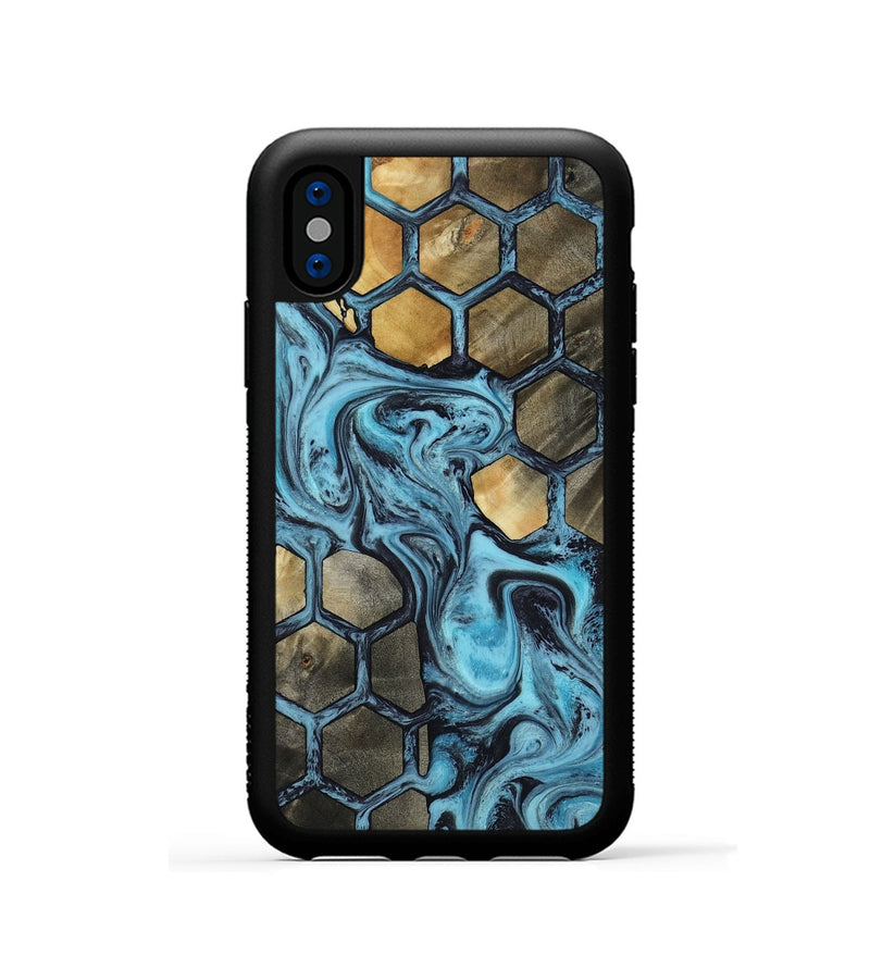 iPhone Xs Wood Phone Case - Jordy (Pattern, 817532)