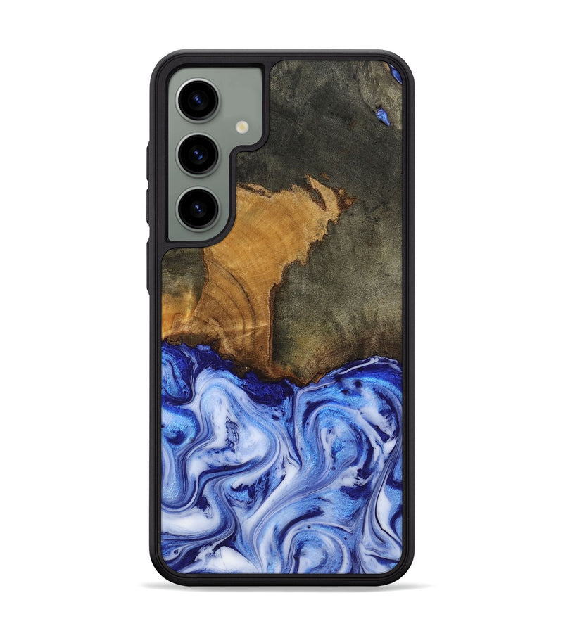Galaxy S24 Plus Wood Phone Case - Zayla (Blue, 817539)