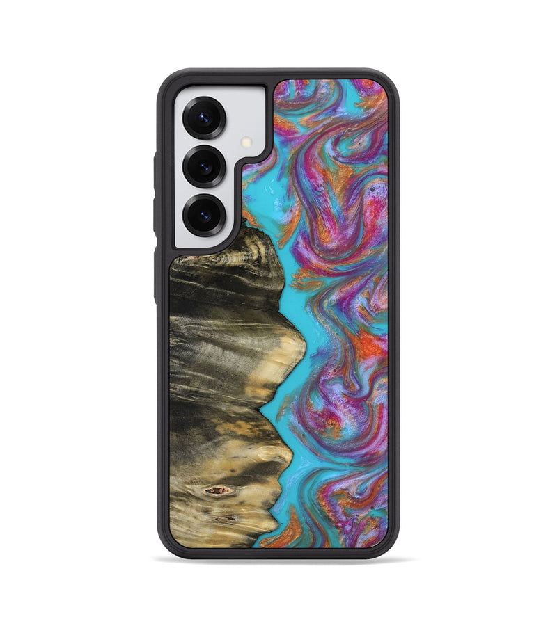 Galaxy S25 Wood Phone Case - Louella (Blue, 817542)