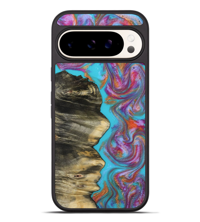 Pixel 9 Pro XL Wood Phone Case - Louella (Blue, 817542)