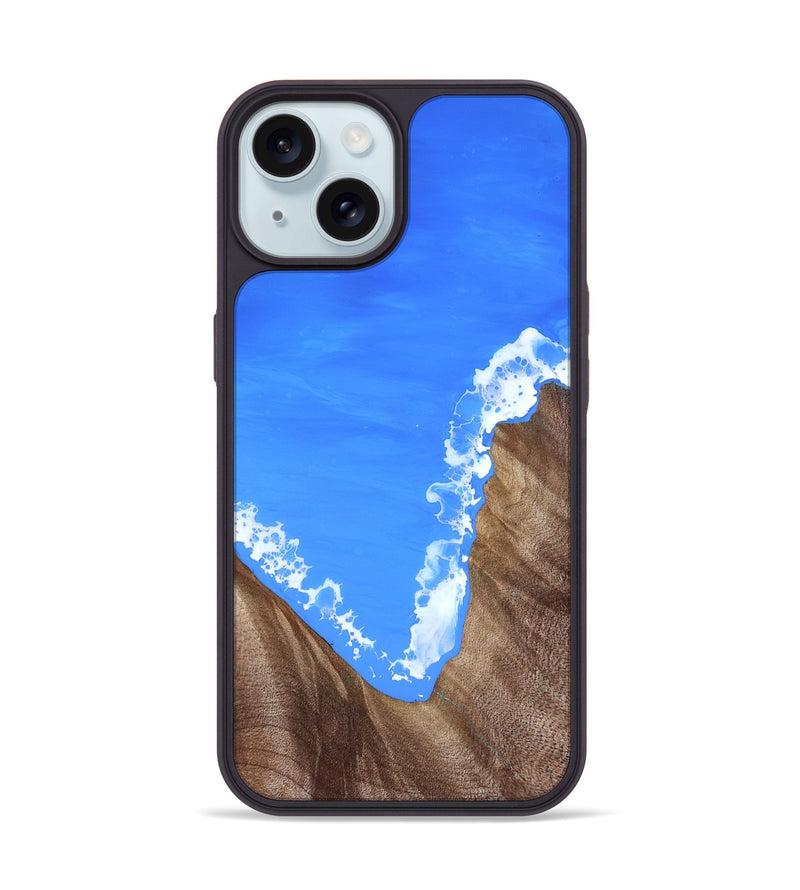 iPhone 15 Wood Phone Case - Ima (Coastal, 817545)