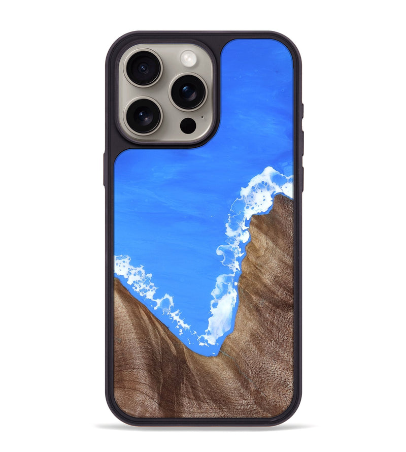 iPhone 15 Pro Max Wood Phone Case - Ima (Coastal, 817545)