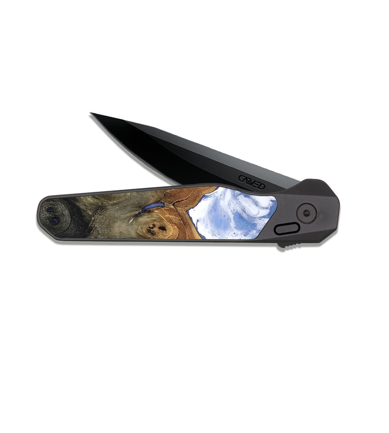 EDC Dark Slate Wood Pocket Knife - Harley (Coastal, 817557)