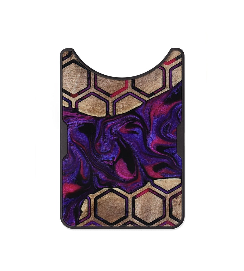 Alloy Wood Wallet - Malayah (Pattern, 817563)