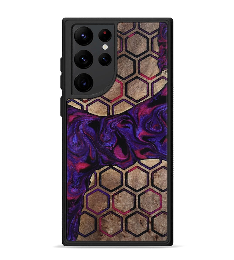 Galaxy S22 Ultra Wood Phone Case - Malayah (Pattern, 817563)