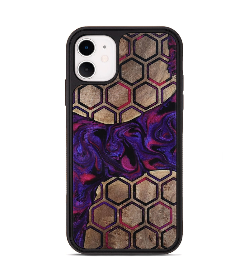 iPhone 11 Wood Phone Case - Malayah (Pattern, 817563)