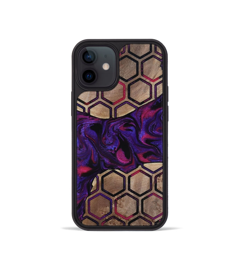 iPhone 12 mini Wood Phone Case - Malayah (Pattern, 817563)