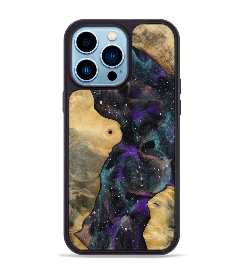 iPhone 14 Pro Max Wood Phone Case - Ike (Cosmos, 817577)