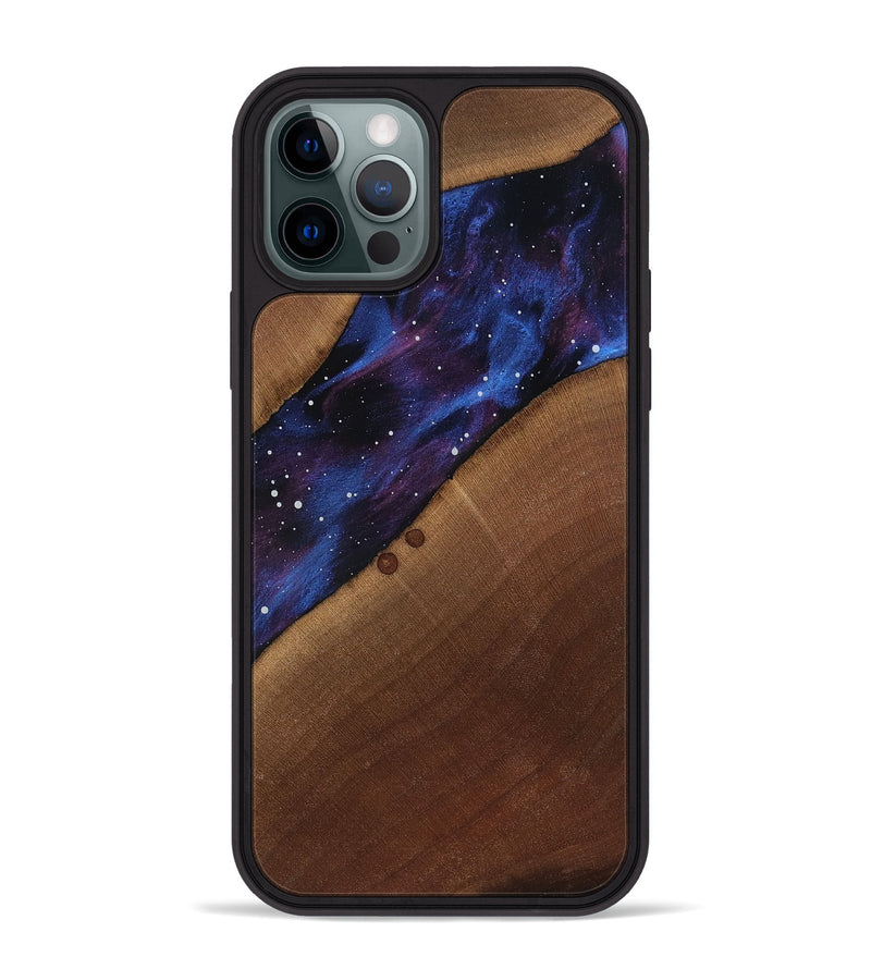 iPhone 12 Pro Max Wood Phone Case - Wrenley (Cosmos, 817584)