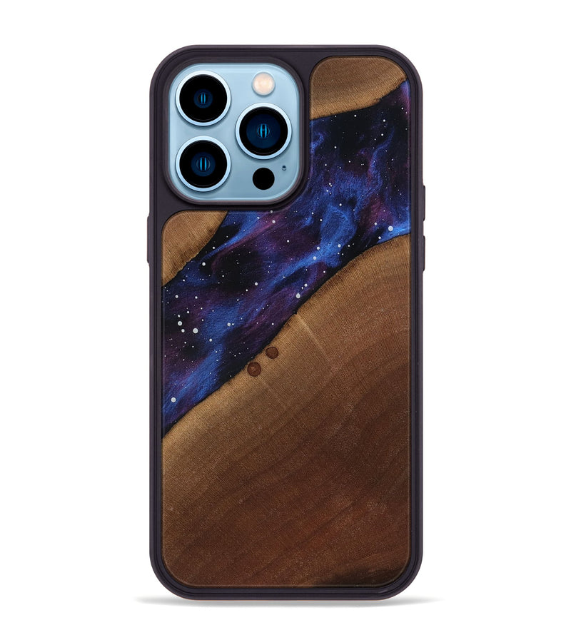 iPhone 14 Pro Max Wood Phone Case - Wrenley (Cosmos, 817584)