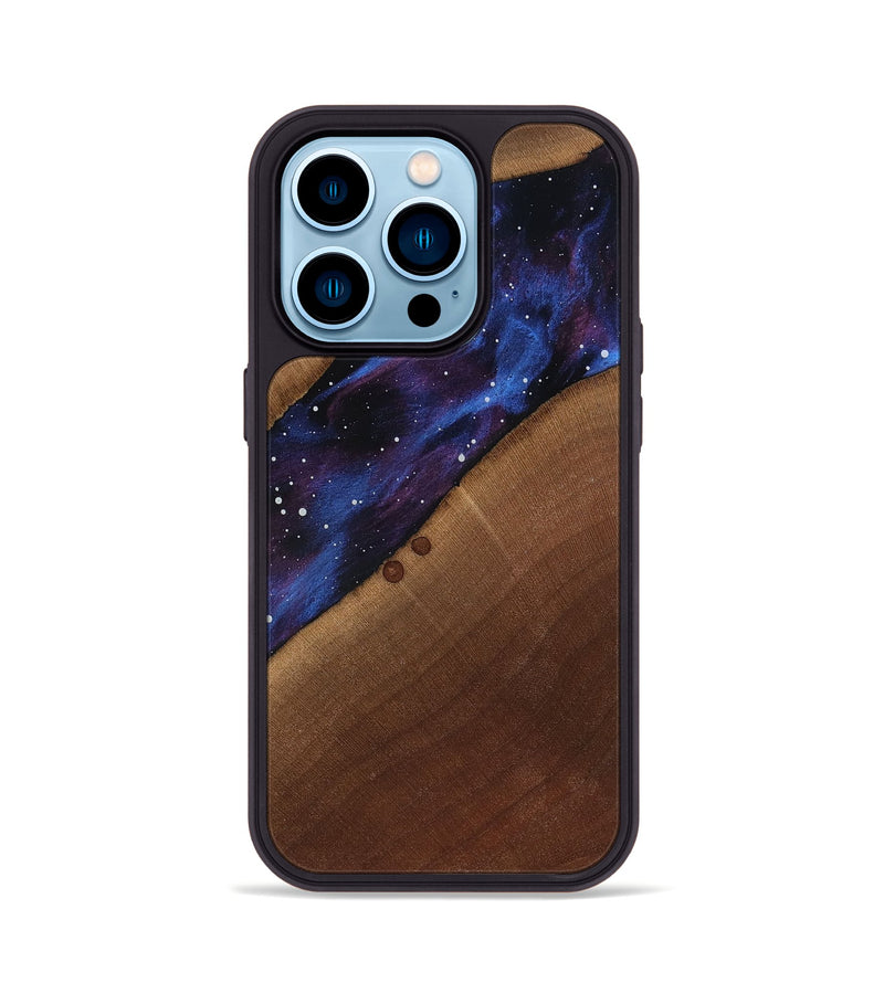 iPhone 14 Pro Wood Phone Case - Wrenley (Cosmos, 817584)