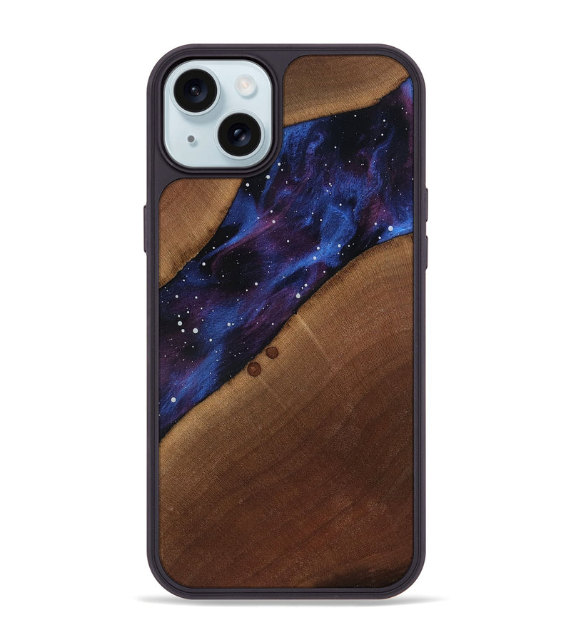 iPhone 15 Plus Wood Phone Case - Wrenley (Cosmos, 817584)
