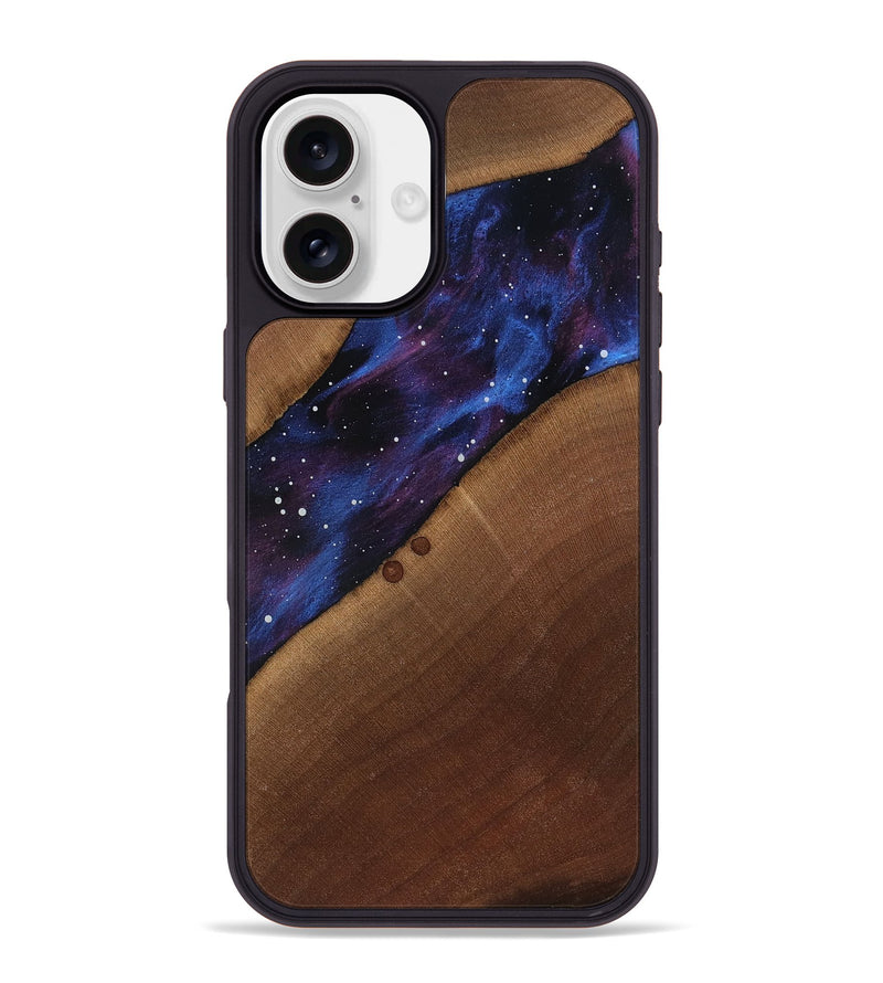 iPhone 16 Plus Wood Phone Case - Wrenley (Cosmos, 817584)