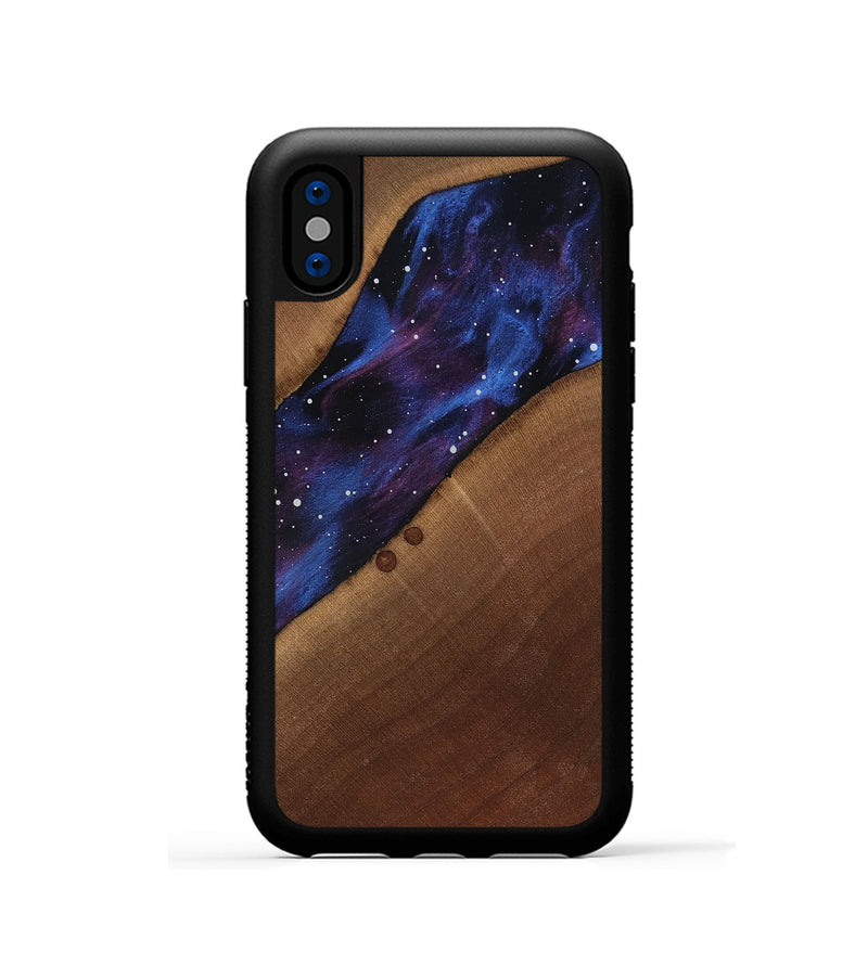 iPhone Xs Wood Phone Case - Wrenley (Cosmos, 817584)