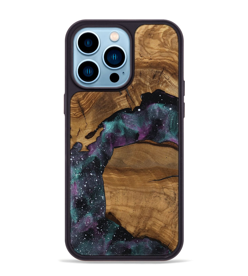 iPhone 14 Pro Max Wood Phone Case - Kade (Cosmos, 817594)