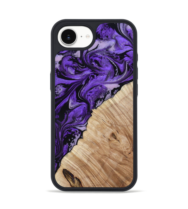 iPhone 17e Wood Phone Case - Ryan (Purple, 817615)