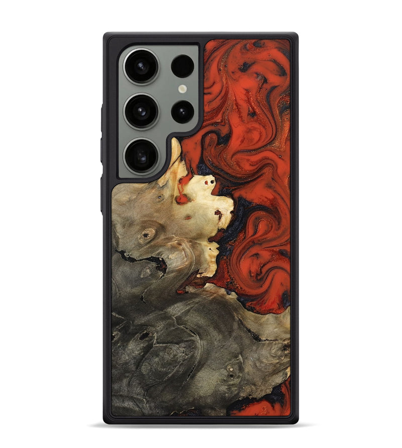 Galaxy S24 Ultra Wood Phone Case - Chelsea (Red, 817618)